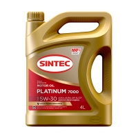 SINTEC Platinum 7000 5W30 SL/CF A3/B4, 4л 600144